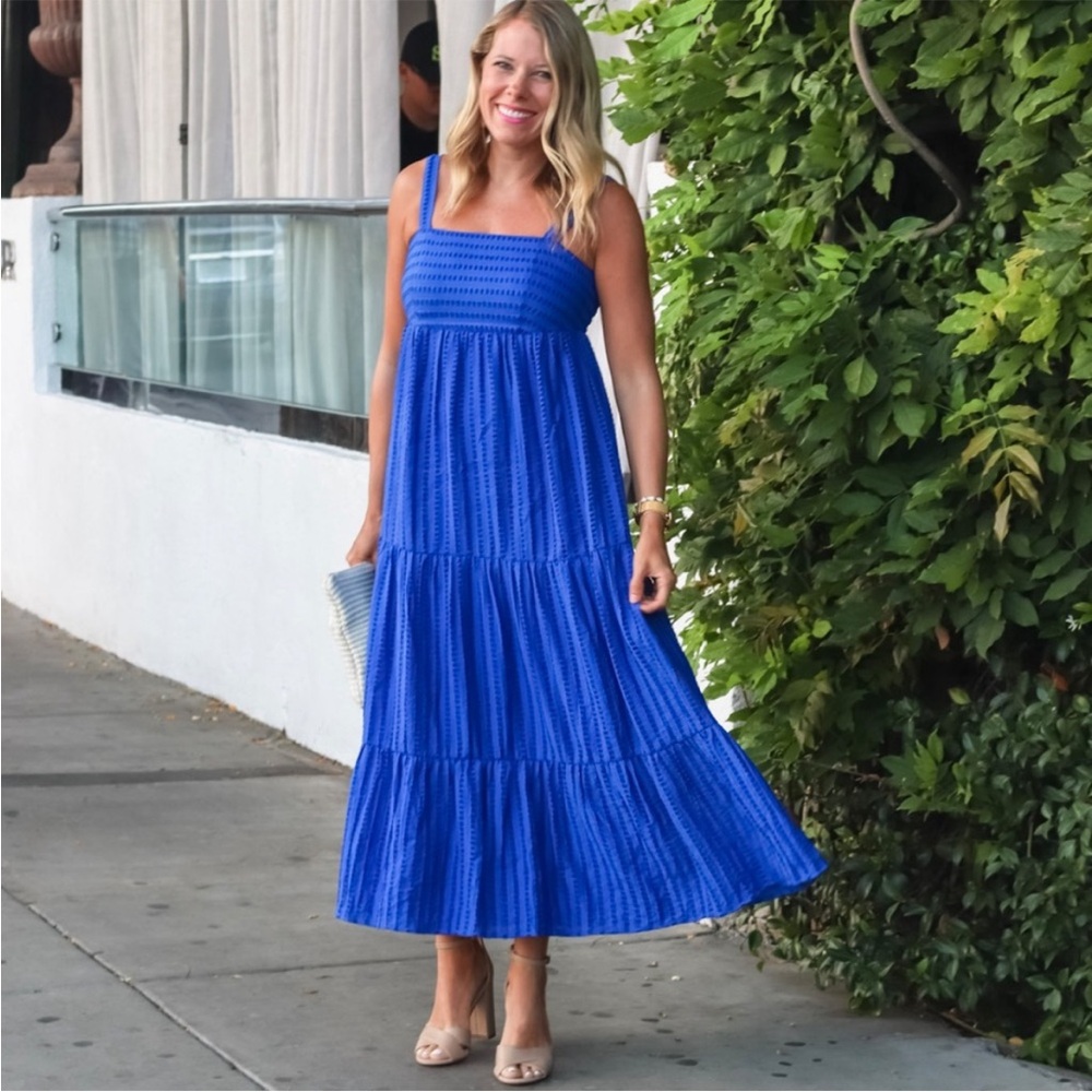Blue London Times Eyelet dress